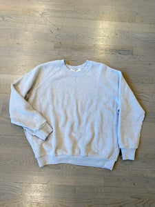 grey inside out sweatshirt at west2westport.com