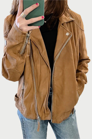 nubuck moto jacket at west2westport.com
