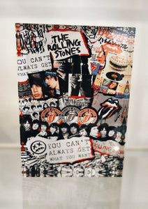 nancy landauer rolling stones acrylic art block at west2westport.com