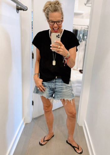kitt shapiro loves her moussy denim shorts at west2westport.com