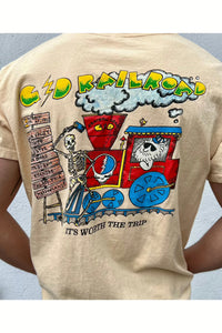 Back of the Grateful Dead band tee, available at west2westport.com