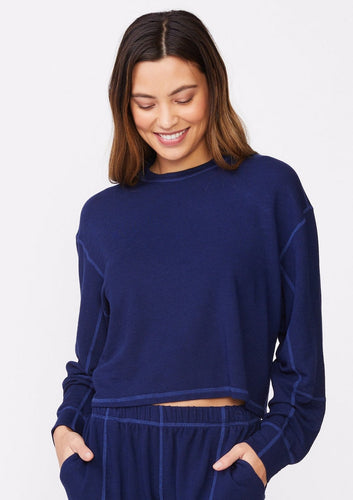 Supersoft Seamed Sweatshirt - WEST2WESTPORT.com