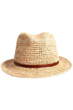 Load image into Gallery viewer, Straw Raffia Hat, available at West2westport.com