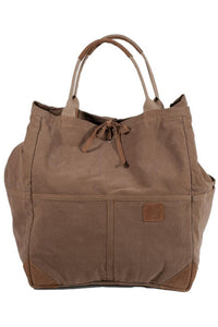 Large Tote in machiato, available at west2westport.com