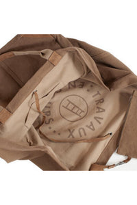 Travaux en Cours Tote in machiato, available at west2westport.com