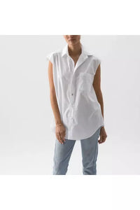 Wear Cisco Sleeveless Button Down, available at west2westport.com