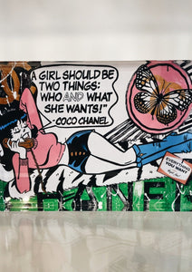 A girl should be... nancy landauer art block at west2westport.com