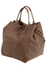 Load image into Gallery viewer, Travaux en Cours Large Tote in machiato, available at west2westport.com
