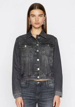 Load image into Gallery viewer, Frame le vintage denim jacket on model at west2westport.com