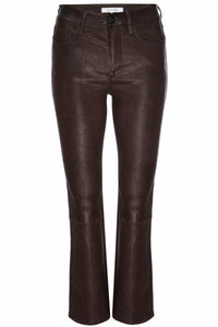 Frame Leather pants at west2westport.com