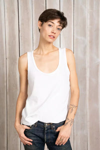 Mott ParrishLA tank in Antique White, available at west2westport.com
