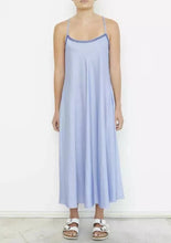 Load image into Gallery viewer, Paperbag Brazeau dress in periwinkle available at west2westport.com