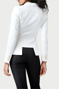 smythe duchess blazer in white at west2westport.com