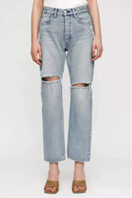 Load image into Gallery viewer, Moussy Vintage Wide Straight Leg Jean, available at west2westport.com
