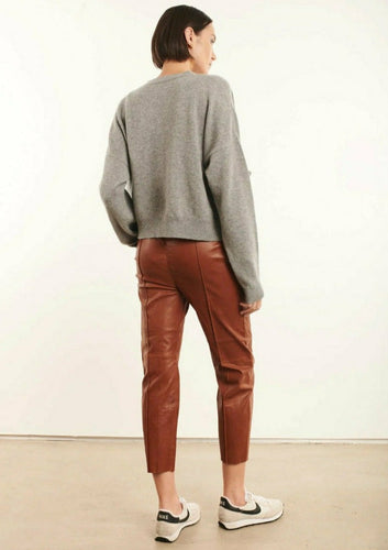 leather jogger at west2westport.com