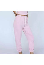 Load image into Gallery viewer, perfect white tee johnny jogger in vintage pink at west2westport.com