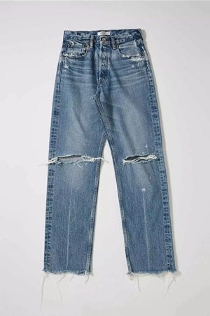 
            
                Load image into Gallery viewer, moussy hi rise wide leg jeans at west2westport.com
            
        