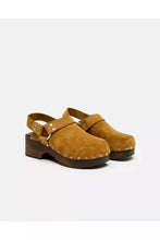 Load image into Gallery viewer, re/done slingback suede clog at west2westport.com
