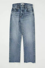 Load image into Gallery viewer, the moussy sawdust straight leg jean at west2westport.com